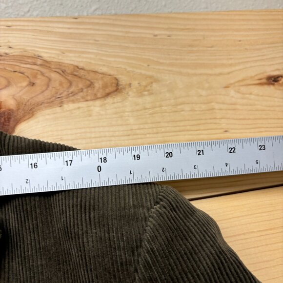 Vintage Polo Ralph Lauren Blazer Mens Large Green Olive Brown Corduroy - Picture 11 of 15